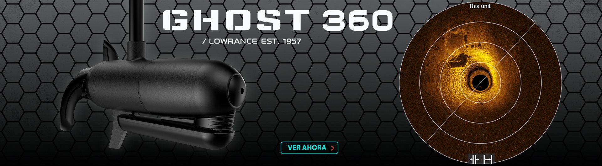 Lowrance GHOST 360. Disfruta de la vista 360 grados con tu Active Imaging 3 en 1 para Ghost.